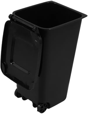 Gogogmee Mini Poubelle de Bureau Accessoire de Rangement Pratique et Élégant Couvercle en PP, Compacte et Portable, pour Bureau ou Table de Chevet