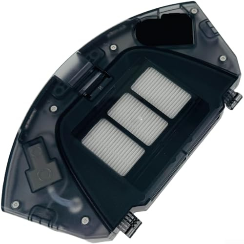Caja de polvo para Cecotec para Conga M20, repuesto original 2 en 1 contenedor de tanque de agua con filtro para robot aspirador sistema de fregado de suelos