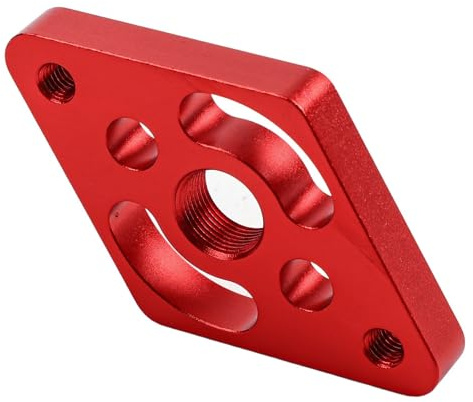 Guide de perçage de poche pour le travail du bois - Douilles en acier 6 mm/8 mm/10 mm - Construction en alliage d'aluminium 6061 - Auto-centrage avec alignement rouge et noir précis - pour gabarit