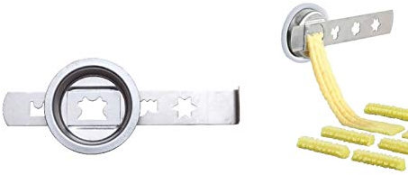 Tredoni Schablone/Barra Largo/Alargado Fabricante Galleta Accesorio para Picadora de Carne ~5cm, 4 Patrones Fabricante Pastelera Masa Churros