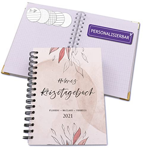 Feenstaub Notizbuch a5, Notizbuch personalisiert [Handmade] Tagebuch, bullet journal, journaling, Ringbuch [made in Austria], Schreibbuch kariert, Notizbücher a5 liniert, dotted
