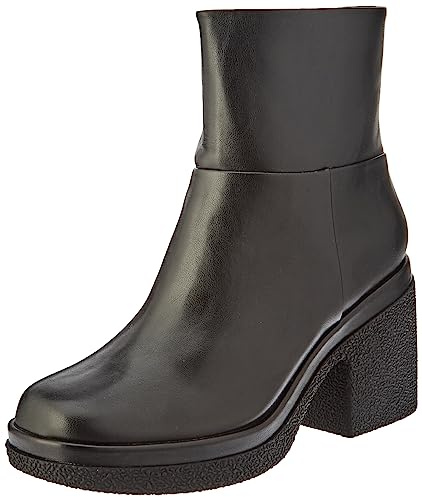 Amazon Essentials Stivaletti con Plateau Donna, Nero, 35.5 EU