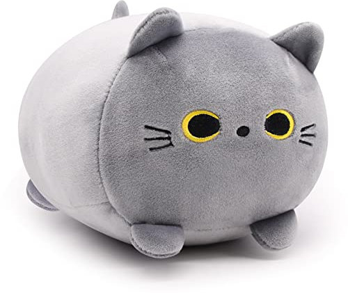 Desdfcer 18CM Gato Gris Felpa