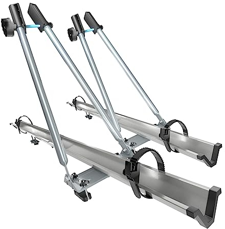 Mossa 2X Dachfahrradträger, Dachfahrradhalter mit Alubalken - BR5131