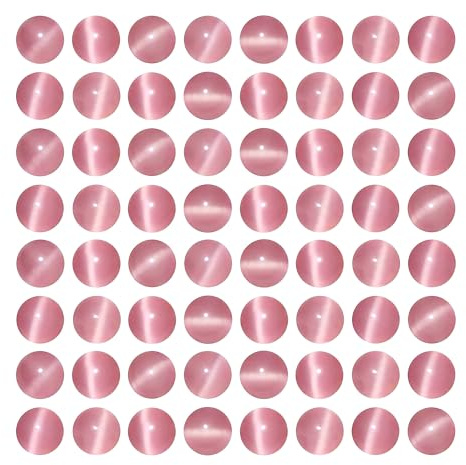 MJDCB 60 stück Rosa Katzenaugen Perlen 6mm Runde lose Kristall Perlen für Schmuck Machen Armbänder Halsketten Ohrringe Accessoires