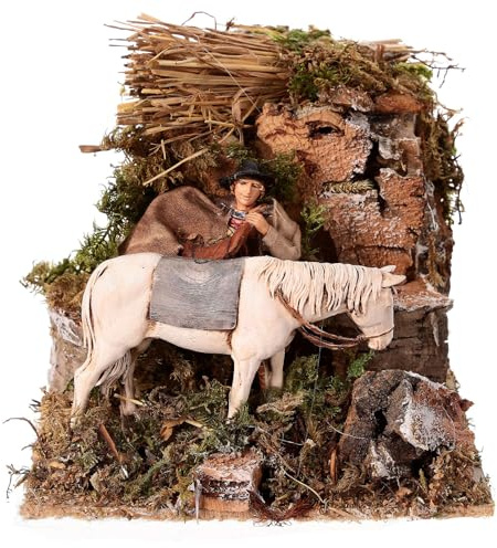 Holyart Ambientazione stalliere cm 10 Movimento Moranduzzo