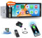 CAMECHO Autoradio 1Din mit Kabellosem CarPlay Android Auto, 6.9 Zoll IPS Carplay Auto Bildschirm mit Bluetooth FM/RDS Radio Mirror Link USB/AUX/EQ SWC Rückfahrkamera+MIC