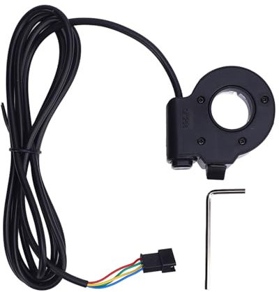 Allgemeine Kontroll -Blinde -Signalhorn, 2 in 1 Funktion Lichtschalter Motorradhorn -Ein-/Aus -Kontrollschalter niedriger linker Schalter für 22,2 mm Lenker für 22,2 mm