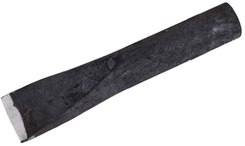 HEMOTON Partidor De Leña Manual De Hierro Fundido Para Exteriores y Hogar, Cuña Para Partir Leña Rápida y Portátil, Modelo De 3 Kg Boca Ancha y Punta Plana, Herramienta Resistente Para Cortar Troncos