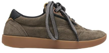 Satorisan - Hatko Suede - Zapatillas Casual para Hombre - Sneakers Urbanas Cuero Respetuosas, Cómodas y Duraderas - Color Deep Khaki - Talla 43