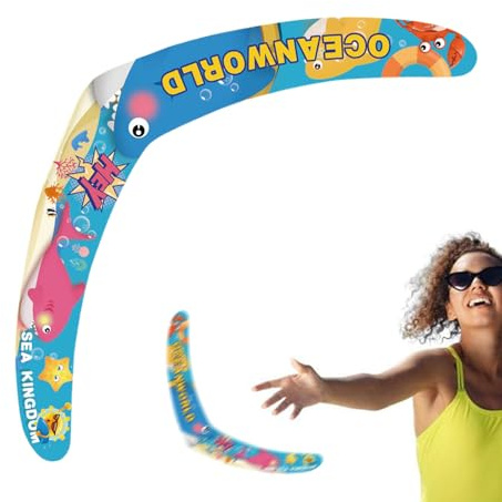 Générique Lenkscheibe für Kinder | Weiche Bumerangs für den Innenbereich, Spielzeug für Unterhaltung im Freien, Camping, Garten, Sport