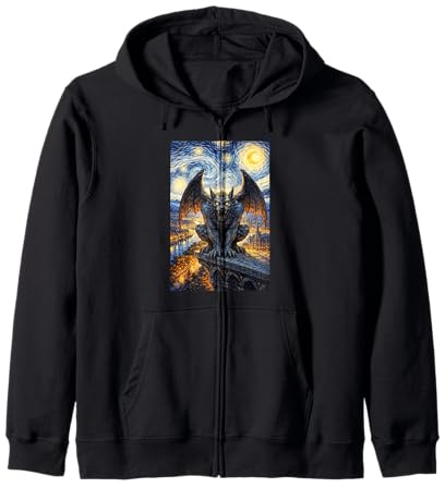 Gargoyle Costume Zip Hoodie