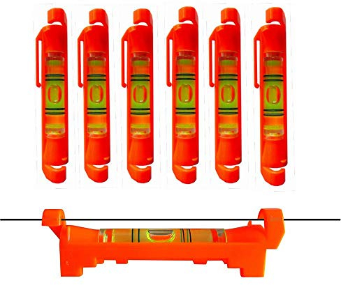 7 pcs Hanging Bubble Line Level for Building Trades, Engineering, Surveying, Metalworking and Other Equipment Measure