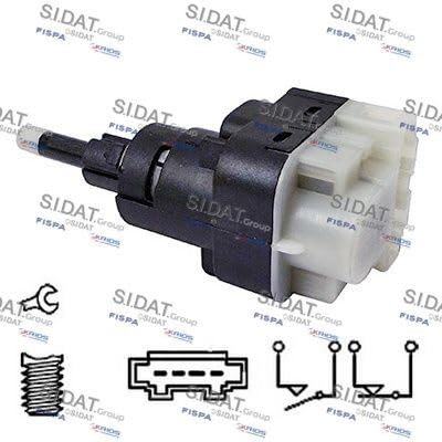 SIDAT Bremslichtschalter 5.140100 für VW Golf V Schrägheck (1K1)