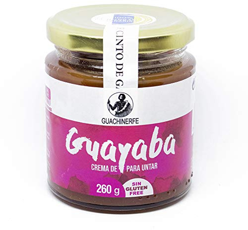 Crema para untar GUACHINERFE Guayaba 260 gr. Gourmet. Mermelada exótica. Producto Islas Canarias