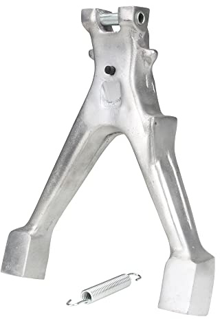 Citomerx Hauptständer Kippständer Alu, 3cm Verlängert | mit Lagerrohr, mit Feder, kompatibel mit Simson S50, S51, S53, S70, S83