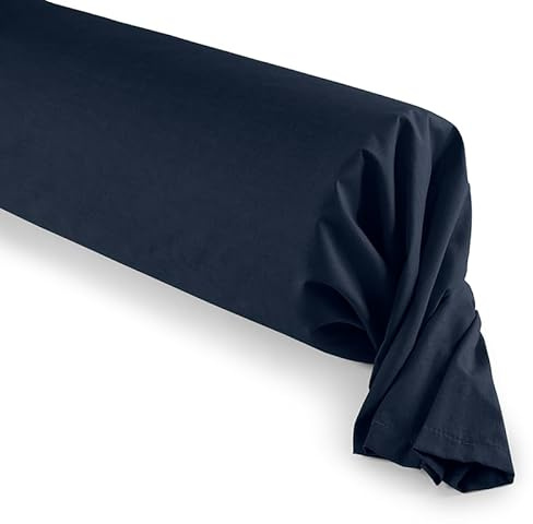 Taie de traversin Prémium 45 x 185 cm (Bleu Nuit, Taie de traversin 45 x 185 cm)