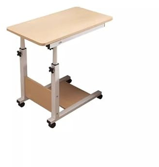 XXAD553TY Mobile Workstation Desktop-Computertisch, Schlafzimmer, beweglicher Nachttisch, Verstellbarer Klapptisch, for Zuhause, Balkon, renovierter Schreibtisch Mobiler Schreibtisch