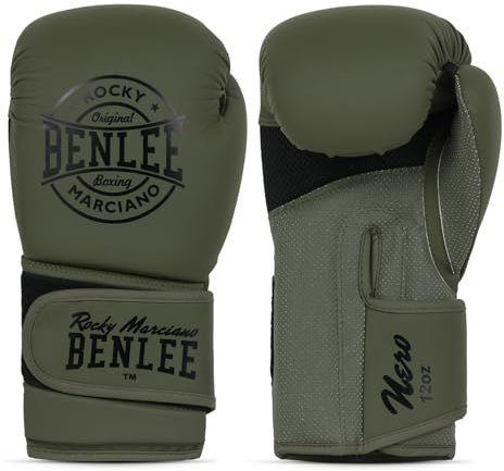 BENLEE Boxhandschuhe aus Kunstleder Nero