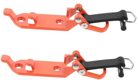DOITOOL Truck Mount Rack Zinc Alloy Buckle Clamp Snow Car Holder Metal Clamp Mounting Kit for Roof