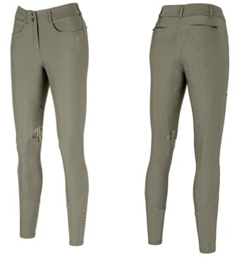 Pikeur Camie SD Midwaist Damen Reithose Balance Grip Light moos Athleisure