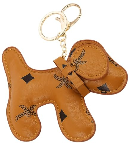 PjuQow Taschenanhänger Damen, Taschenanhänger, Dackel Schlüsselanhänger Aus Leder, Bag Charm Für Taschen, Anhänger Tasche, Der Stil Des Niedlichen Hundes, Für Handtasche Und Schlüssel