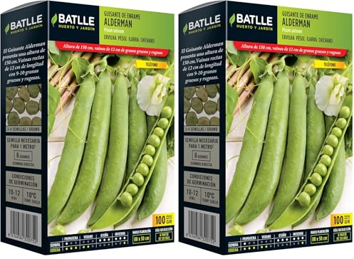 Semillas Batlle Guisante ALDERMAN (Paquete de 2)