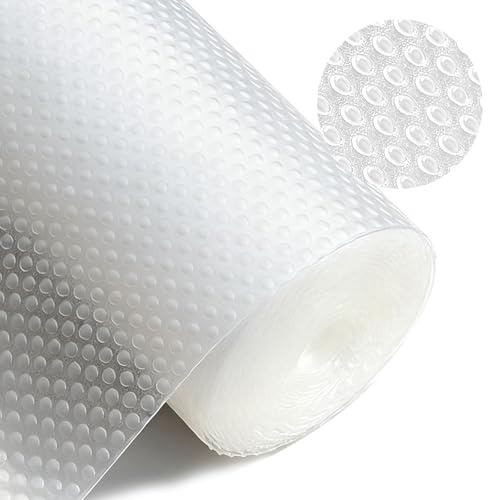 Schubladenmatte 50cm x 600cm Antirutschmatteschubladenmatte Schubladenmatte Nicht Klebend Eva wasserdichte Schrankpapier für Regale Küche Schubladen Kühlschrank