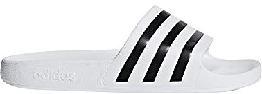 adidas Adilette Aqua, Infradito Unisex - Adulto, Cloud White Core Black Cloud White, 39 1/3 EU