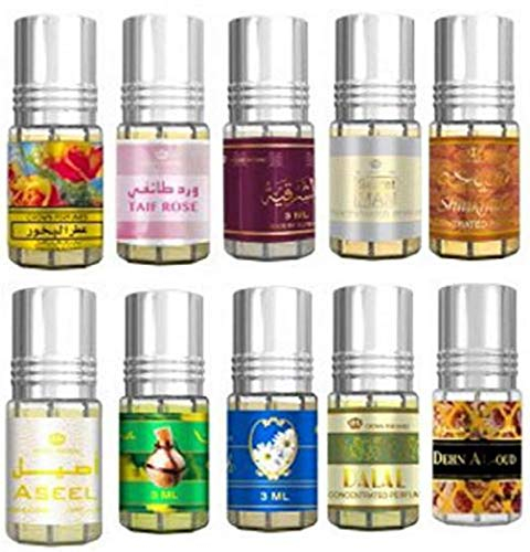 Business Square Attar Parfüm ohne Alkohol, 3 ml, echter Moschus, Oud, Roll-On, hohe Qualität, geeignet für Damen und Herren