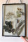 DÉCOCO 25x20cm Cornice per foto in vetro flottante nera da appendere a parete Ornamento in oro Clip per esemplari di piante Supporto per display per foto