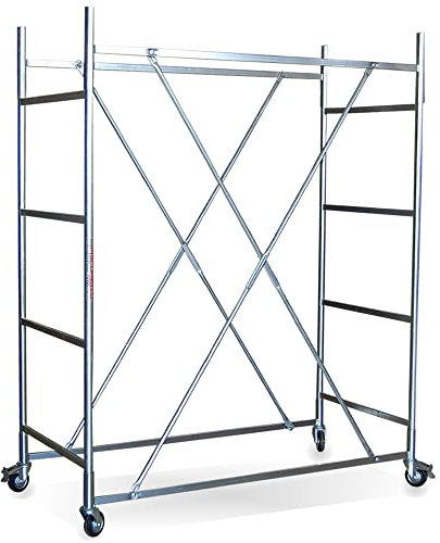 Echafaudage hauteur de travail 3,70 m pour intérieur