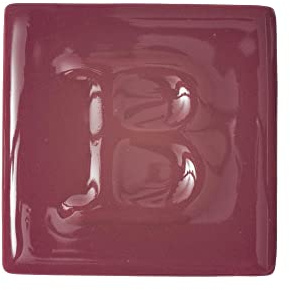 PAINT IT EASY NEU Keramik/Ton/Töpfern Flüssig-Glasur, 200ml, Brombeerrot