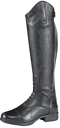 Shires Moretta Gianna Leather Tall Riding Boots - Field Boots - Multiple Sizes Black / 8 / Tall Extra Slim