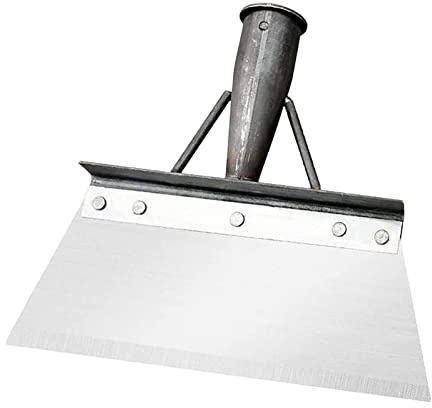 PW TOOLS Pala da Giardino Multifunzionale, Pala per la Pulizia del Giardino, Pala per la Pulizia del Giardino all'aperto Multifunzionale per Bagno, Garage, Marmo, Cortile, Cemento (27/30 cm)
