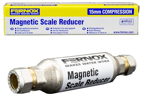 Kudos-Trading - Fernox 15mm Magnetic Scale Reducer Efficient Limescale Prevention for Home Plumbing and Heating Systems, Easy Installation Eco Friendly Scale Free Water Treatment