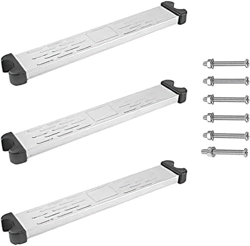 Genlesh Schwimmbad-Stufe, Edelstahl-Ersatzleiter, Sprossenstufen, rutschfestes Zubehör für Schwimmbad Sliver