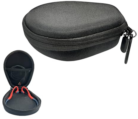 TUCANA Shield Headphone Case Compatible with Aftershokz/Aeropex/Trekz Air/Titanium mini Bone Conduction Headpohones, Replacement Hard Shell Travel Carrying Bag with Cable Storage