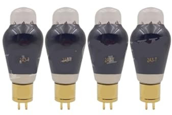 Vakuumröhre 2A3-T 2A3T HiFi Audioröhre Ersatz 2A3 WE2A3 2A3C 2A3B Röhrenverstärker Kit DIY passend(4pcs Matched Quad)