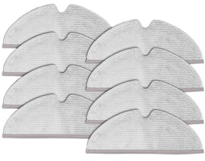 YIKRAOS Wischtücher Wassertankfilter HEPA-Filter kompatibel mit Roborock S6 S5 MAX S60 S5 S50 S55 E25 E35 Staubsauger Ersatzteile Zubehör (8 Stück)