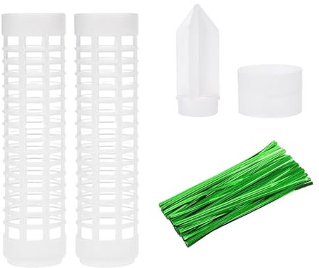 Qianly 2 Pezzi di di Muschio per Piante, di Crescita, di Supporto per Piante in Vaso, Filodendro, Cortile, Giardino Interno, S