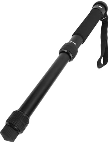 Annadue Caméra Monopode 155cm ALLIAME Alliage 7 Sections Monopodes Portables Monopodes Compacts Monopodes Légers avec Une Poignée D'éponge Non Glisser pour Les Caméras sans Miroir DSLR