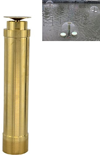 Messing Spalte Garten Fireworks Pool Teich verstellbar Füllfederhalter Düse Sprinkler Spray Head ssh330