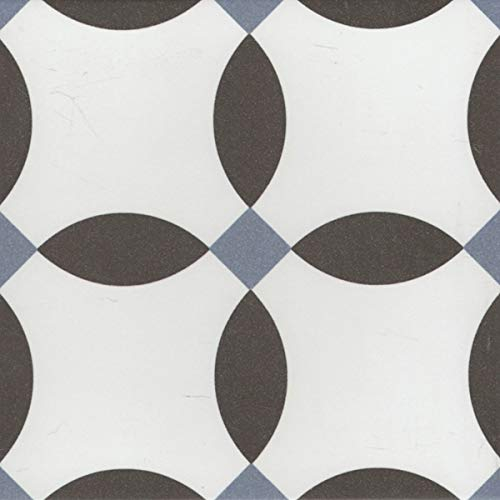 Casa Moro Mediterrane Keramikfliesen Mayada 20 x 20 cm 1 qm Feinsteinzeug in Zementoptik frostsicher | Bodenfliesen & Wandfliesen für schöne Küchenrückwand Küche Badezimmer | FL7025