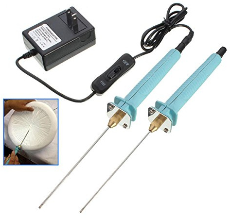 2 Stück Elektrischer Cutter-Stift, Styroporschneider, Mit Heißem Draht, Stiftschaum, Schneider, Werkzeug, Plug