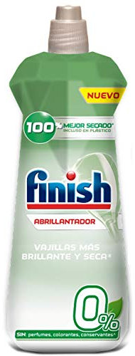 Finish 0% Abrillantador para Lavavajillas - 400 ml - 100 lavados