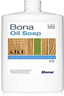 Bona Savon d'huile 1 litre de nettoyant pour sols en bois huilé Code WM704013100 (anciennement connu sous le nom de savon Bona -1L)