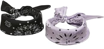 Urban Classics Unisex Satin Bandana 2-Pack