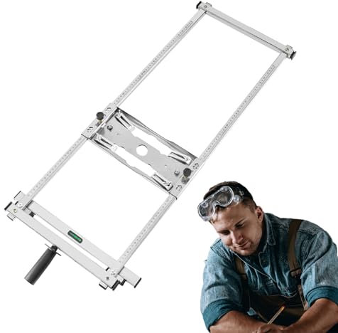 NEFLUM Guida alla macchina per sega circolare, strumento di posizionamento per sega circolare elettrica | Set di utensili per la lavorazione del legno, strumento per il posizionamento del telaio in