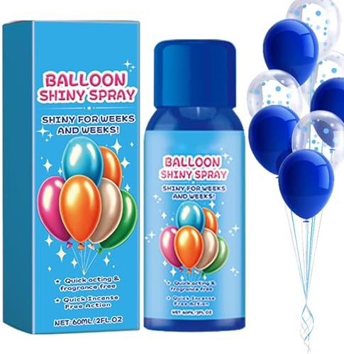 Tuxxjzm Glanzspray für Luftballons | Ballon-Glanzspray | Ballon-Aufheller